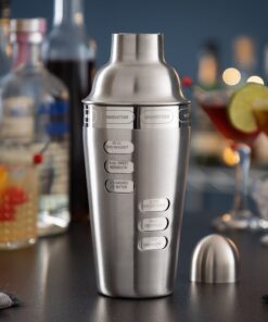 Професионален шейкър за коктейли InnovaGoods Maxer, комплект