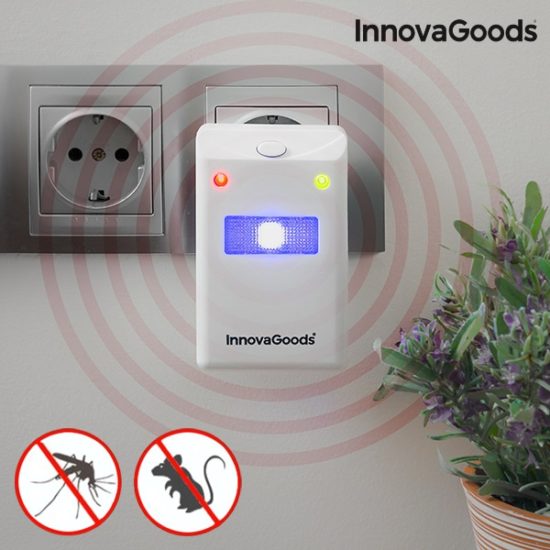 Уред против гризачи и насекоми InnovaGoods - уред против хлебарки и мишки