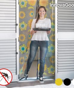 Комарник за врата с магнити InnovaGoods - мрежа за комари