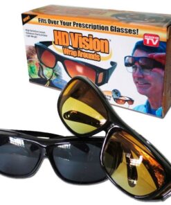 Очила за нощно виждане и мъгла HD Vision Wraparounds - 2 броя за шофиране