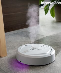 Акумулаторна прахосмукачка робот InnovaGoods - дезинфекция на въздуха