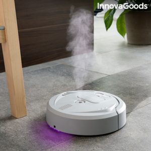 Акумулаторна прахосмукачка робот InnovaGoods - дезинфекция на въздуха
