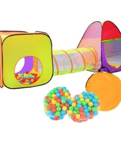 Детска палатка с тунел за преминаване