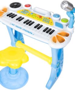 Детски клавири за Караоке с микрофон и столче