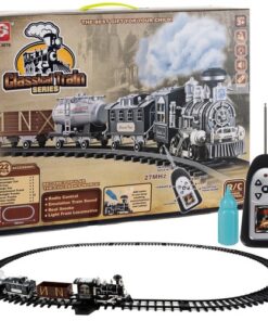 Електрическо влакче с парен локомотив