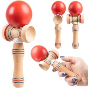 Кендама дървена играчка за деца, баланс и концентрация