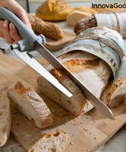 Нож за хляб с водач за прецизност InnovaGoods