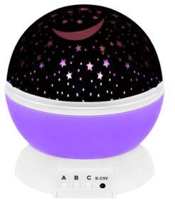 Нощна лампа с проектор USB и батерии