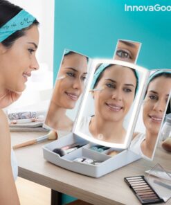 Огледало за грим с лед осветление InnovaGoods