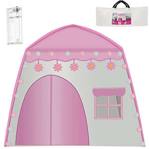Розова палатка за деца къща за игра