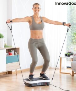 Вибрационна фитнес платформа с аксесоари InnovaGoods