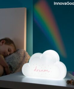 Детска лампа Облак с прожекцион - Дъга InnovaGoods