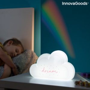 Детска лампа Облак с прожекцион - Дъга InnovaGoods