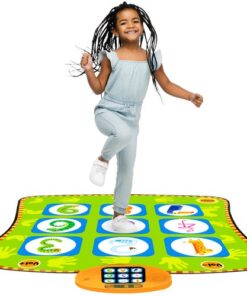 Детска музикална подложка за танци, с цифри