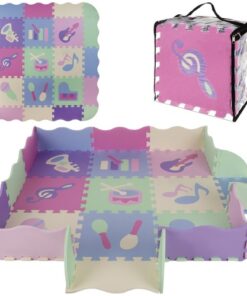 Детски образователен пъзел 3D постелка