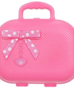 Детски сет за гримове в розова чантичка