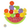Дървена детска играчка диня с плодове