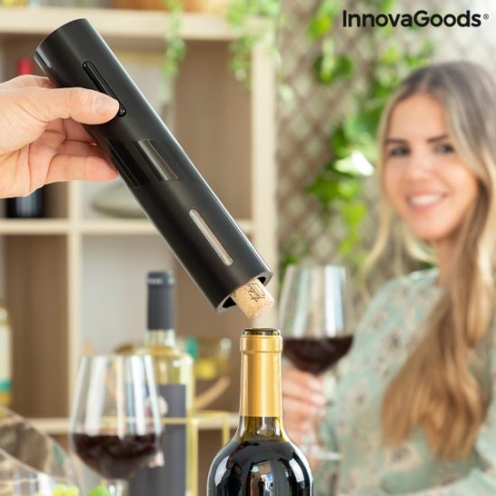 Електрически тирбушон за бутилки вино InnovaGoods