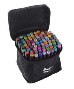 Комплект двустранни цветни маркери за подчертаване