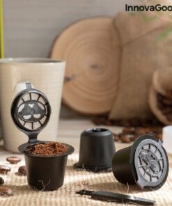 Комплект капсули за кафе за многократна употреба InnovaGoods