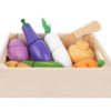 Кухненски играчки за детска кухня - зеленчуци с табла