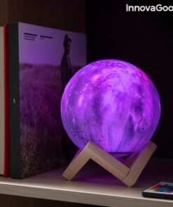Лампа кълбо Led Галактика с поставка и зарядно InnovaGoods