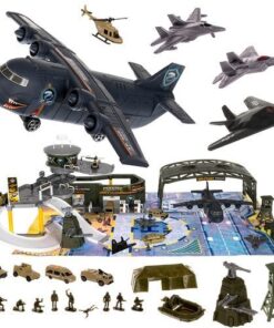 Летище с аксесоари - детска играчка със самолети