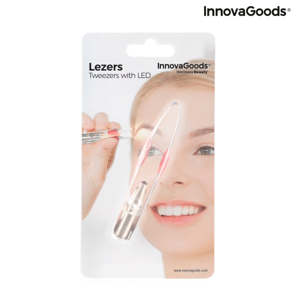 Пинсети за лице с лазер Led InnovaGoods 4