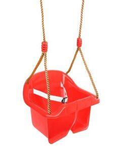 Пластмасова люлка на въжета за бебета