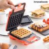 Преса за гофрети и сандвичи InnovaGoods