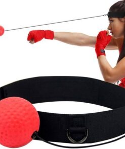 Рефлексна топка с ластик за глава, за ловкост