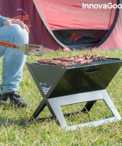 Сгъваемо преносимо барбекю на въглища InnovaGoods