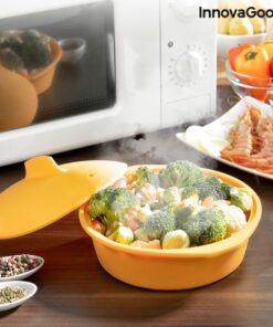 Силиконова тенджера за готвене на пара InnovaGoods