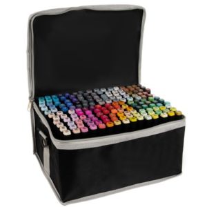 Цветни маркери голям комплект с калъф