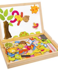 Детска дъска с две лица - многофункционална играчка