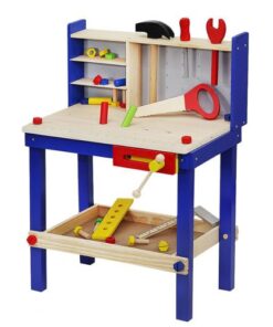 Дървен детски сет с инструменти - играчки за деца