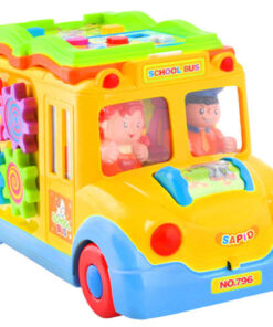 Интерактивен автобус музикална играчка за деца