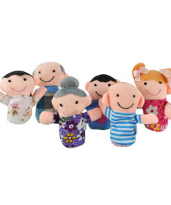 Комплект кукли за ръка - малки човечета