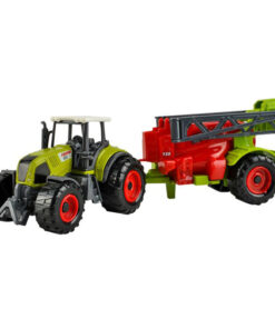 Комплект трактори и фермерски машини - детски играчки