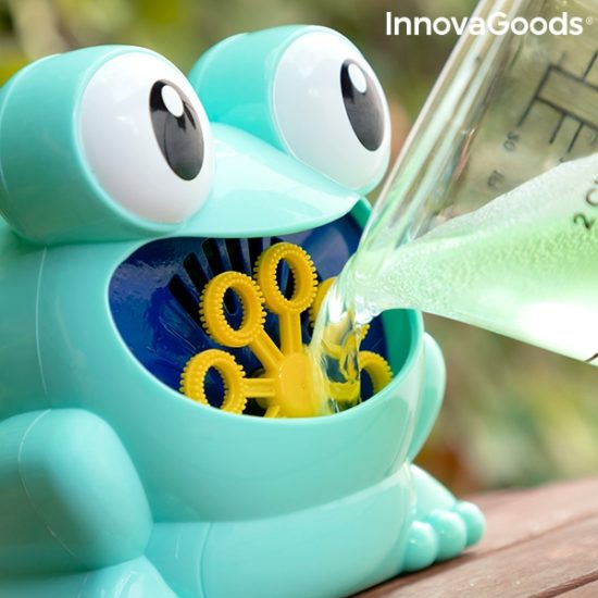 Машинка за сапунени мехури - жабка InnovaGoods
