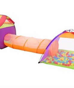 Палатка за деца - 2 къщички с тунел