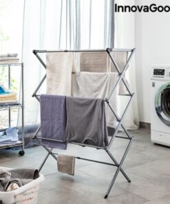 Сгъваем метален сушилник за дрехи InnovaGoods