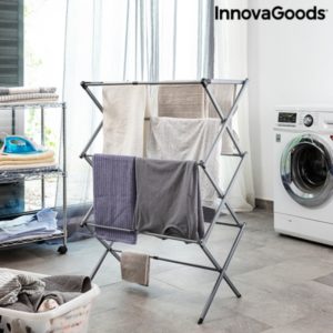 Сгъваем метален сушилник за дрехи InnovaGoods
