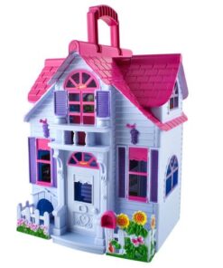 Сгъваема къща за кукли - детска играчка