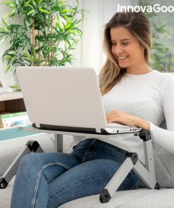 Сгъваема маса за лаптоп и хранене InnovaGoods