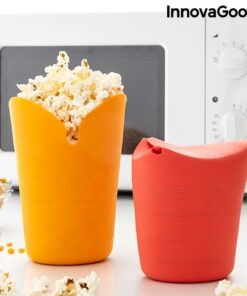 Сгъваеми купи за пуканки от силикон InnovaGoods