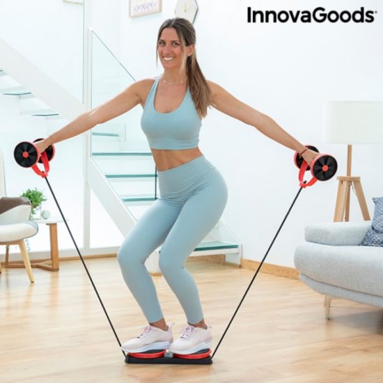 Фитнес уред за баланс с ластици и гири InnovaGoods
