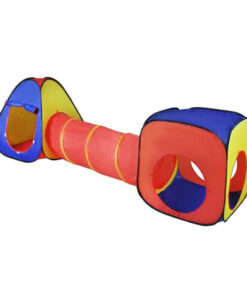 Цветна детска палатка за игра 3 в 1