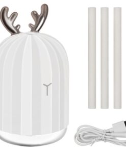 Арома дифузер за въздух в бяло и златисто NP16365