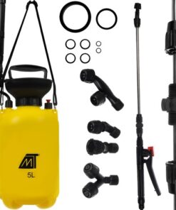 Градинска пръскачка под налягане 5L с комплект дюзи